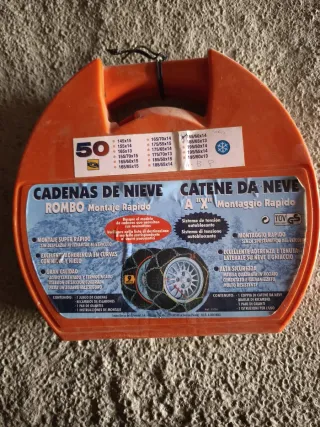 Cadenas para la nieve