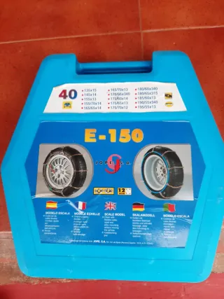 Cadenas para la nieve