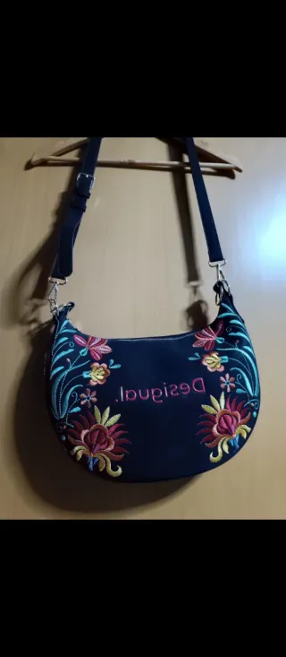 Bolso Desigual bordado flores