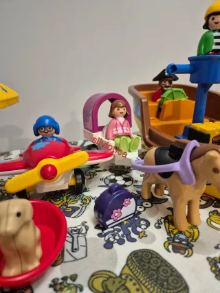 Playmobil 123 Formado por 4 lotes
