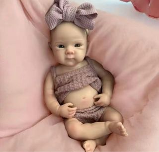 Muñeca Reborn Silicona Flexible