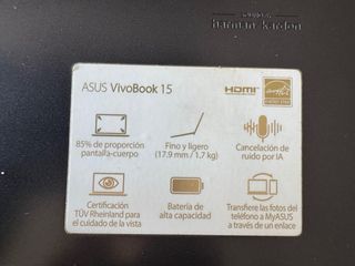 Portátil Asus VivoBook 15 Negro  PRECIO NEGOCIABLE
