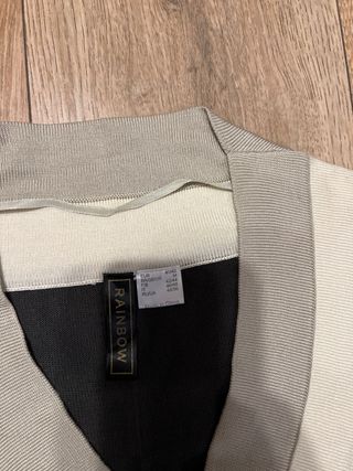 Abito donna Rainbow nero e grigio