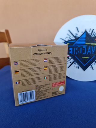 Caja Game Boy Advance SP Zelda Limited Edition Pak