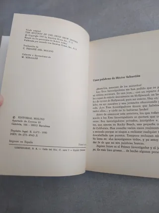 LOS TRES INVESTIGADORES 42 MISTERIO DE LOS ASALTOS