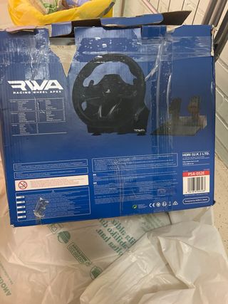 Volante PS4  y PS5 con Pedales