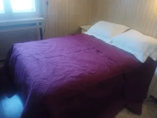 Colcha Zara Home Morada 270x280 cm