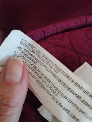 Colcha Zara Home Morada 270x280 cm