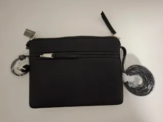 Bolso de mano negro Parfois