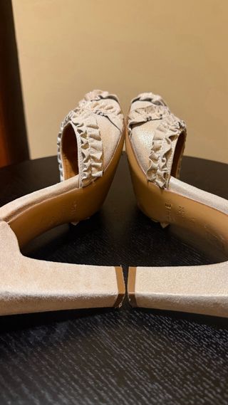 Sandalias Chie Mihara Beige/Oro