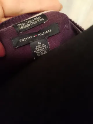 Jersey Tommy Hilfiger Algodón Pima Cuello Pico M