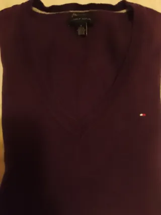 Jersey Tommy Hilfiger Algodón Pima Cuello Pico M