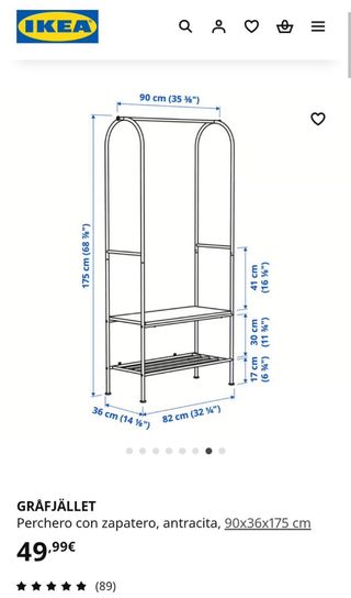 Armario Metálico Negro