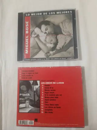 CD Miguel Bosé Lo Mejor de los Mejores