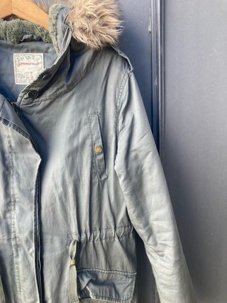 Parka verde Springfield Mujer.