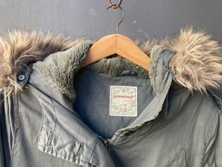 Parka verde Springfield Mujer.