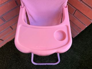 Trona para muñecas La Nina rosa