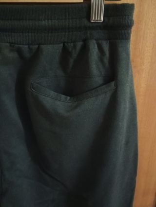 Calças Fato Treino Pretas Algodão