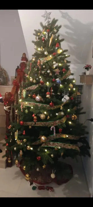Árbol de Navidad Decorado