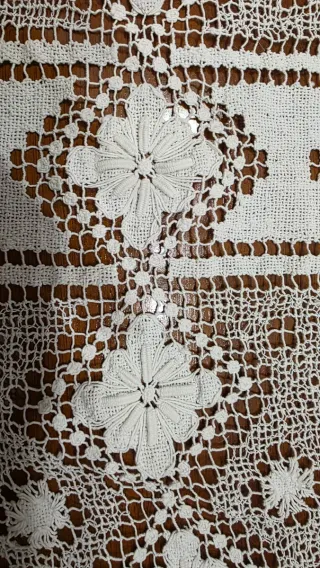 Tende pizzo fatte a mano