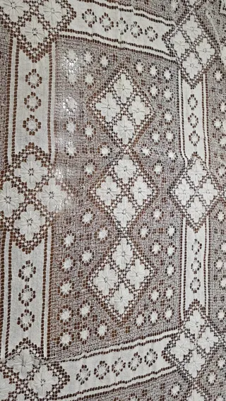 Tende pizzo fatte a mano