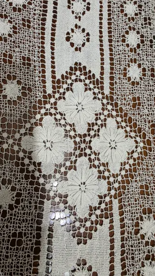 Tende pizzo fatte a mano