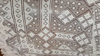 Tende pizzo fatte a mano