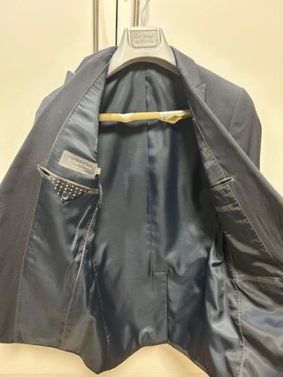 Traje azul rayas Do Rego & Novoa Talla 48