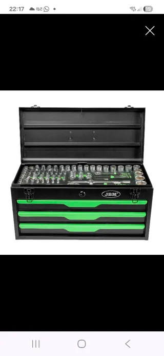 Caja de herramientas JBM 143 pzs