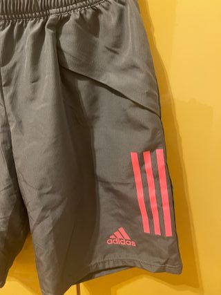 Pantalón entrenamiento Real Madrid Adidas gris