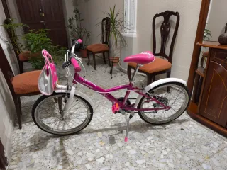 Bicicleta niña 20" rosa