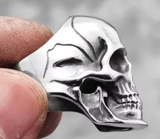 CALAVERA  - SKULL - ANILLO TAMAÑO 12