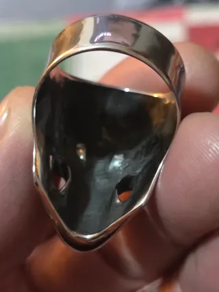 CALAVERA  - SKULL - ANILLO TAMAÑO 12