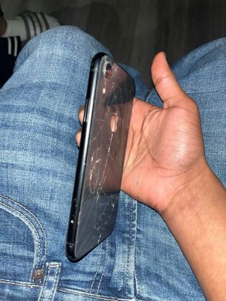 iPhone  xr Negro para piezas