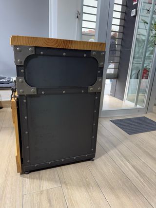 Mueble estilo INDUSTRIAL madera y hierro