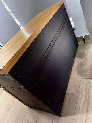 Mueble estilo INDUSTRIAL madera y hierro