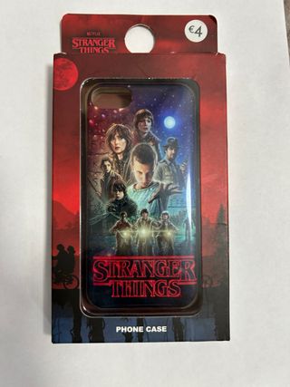 Cover protettiva per iPhone 6, 6s, 7 e 8 con tema Stranger Things