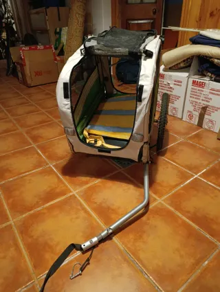 Remolque Bicicleta Perros Mediano - snoopy