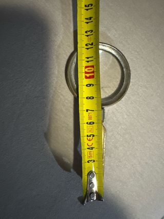 Lupa antigua de bronce