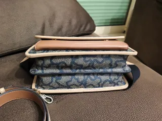 Mala tiracolo Tous bege e azul