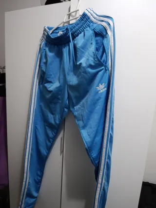 Pantalón chándal Adidas azul