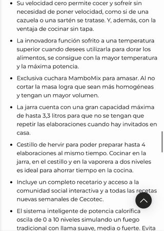 Robot Cocina Cecotec Mambo 9090