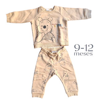 Conjunto Camisola + Calças Winnie the Pooh H&M 12m