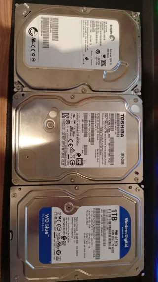 Lote 3 Discos Duros