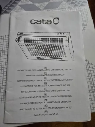 Campana Extractora Cata 60cm.