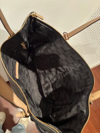 Bolso Tote Michael Kors Negro Piel
