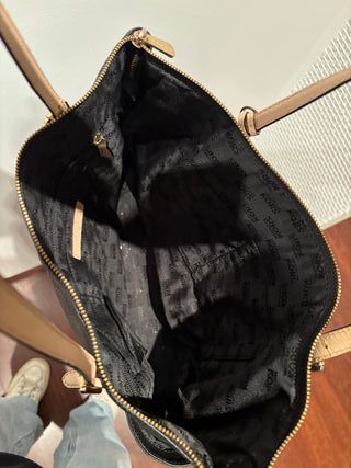 Bolso Tote Michael Kors Negro Piel