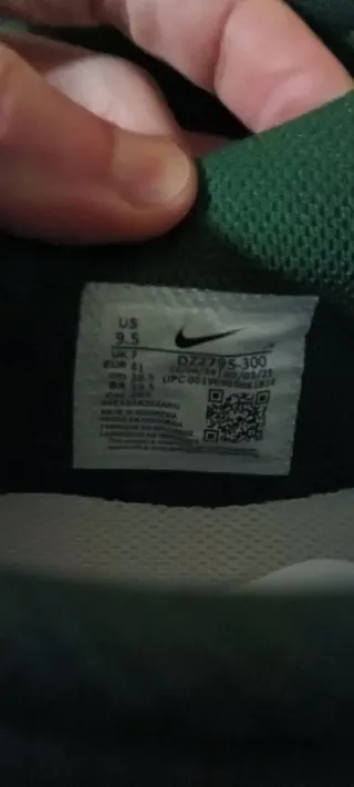 Nike Cortez Verde y Blanco TXT