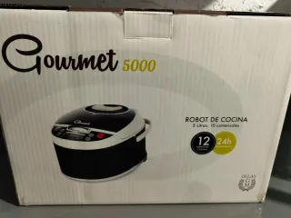 Robot de cocina Gourmet 5000 con Manual.