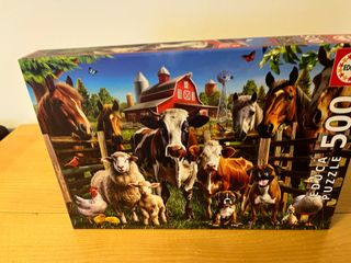 Puzzle Educa 500 Piezas Granja Animales